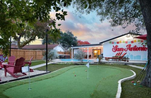 Oakwell Farms Casa | Starcrest 4 Br Haven Pool Hot Tub Putt Putt Arcade