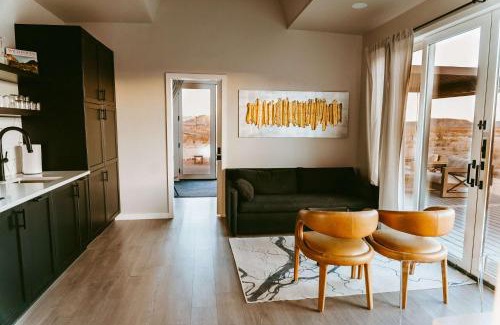 Study Butte-Terlingua Casa | Stardust Big Bend Luxury A-Frame#3 with a fab view