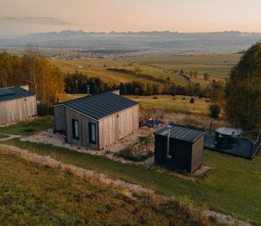 Ludzmierz Chalet De Esquí | Stare Szałasy z widokiem na Tatry, sauna, jacuzzi, rowery