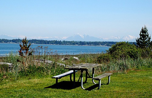 Birch Bay Condominio | Starfish, una cabaña junto al mar junto a la bahía.