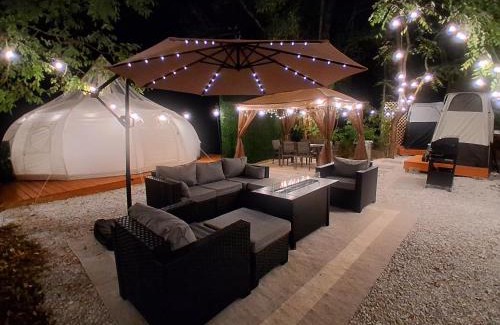 Ruby Otro | Starlit Riverfront Glamping Suite AC, WiFi, Games