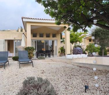 Chlorakas Villa | Stay and Nest Casa Nola Elegant Modern Bungalow, Pool & Sea Location, Paphos