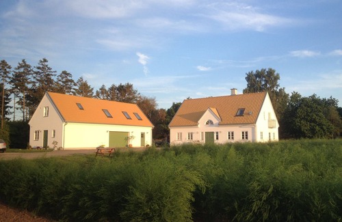 Svanshall Casa | Manténgase en nuestra granja espárragos y descubrir Kullabygden!
