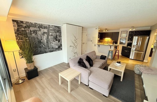 Connaught Apartamento | Stay in the heart of Calgary/stylish/cozy/pet friendly 2bedroom condo