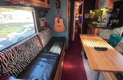 Durham Cabaña | Stay Like a Rock Star! - Tour Bus in Durham, NC