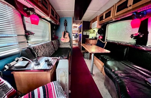 Durham Cabaña | Stay Like a Rock Star! - Tour Bus in Durham, NC