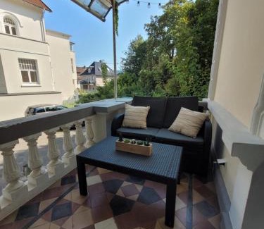 Bad Pyrmont Apartamento | STAY Studio 1 zentral Balkon Parkplatz