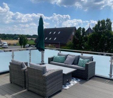 Region Hannover District Apartamento | Staylight, Isernhagen Loft, Dachterrasse