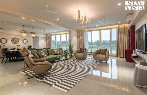 Kurvande Villa | StayVista at Solace Land with Bonfire, Jacuzzi