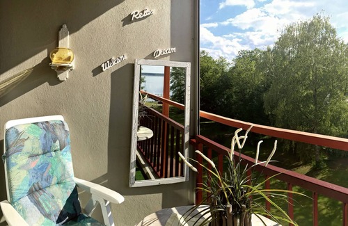 Region Hannover District Apartamento | Steinhude 2 habitaciones apartamento 1-3 pers piscina sauna balcón vista al mar