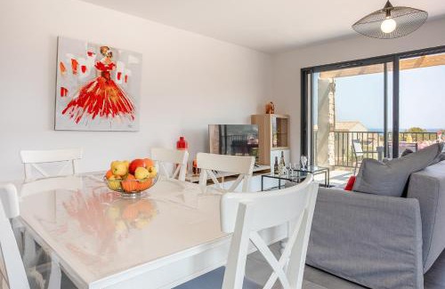 Marine de Saint Ambroggio Apartamento | Stella di Luce - Appt climatisé vue mer