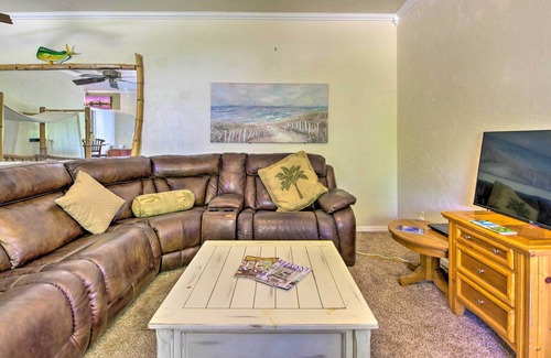 Tropic Villa | Step-Free Waterfront Villa: Gas Grill & Patio