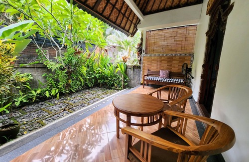 Pejeng Kawan Villa | Step into a world of tranquility at our two-bedroom villa with private pool