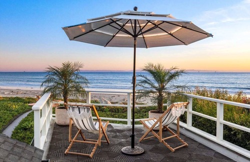Padaro Lane Casa | Step out to Padaro Beach from this luxurious 5-bedroom 5 bath compound