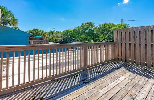 New Smyrna Beach Casa | STEPS from Flagler Avenue! Charming Home with Private Garage and Full Kitchen!