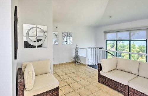 Mediania Baja Apartamento | Steps to Beach Loiza Getaway with Rooftop Patio!