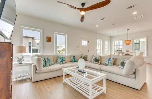 Navarre Beach Casa | Steps to Beach New Navarre Home with Ocean Views!