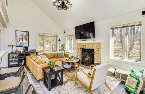 White Haven Casa | Steps to Jack Frost Ski Resort Townhome with Decks