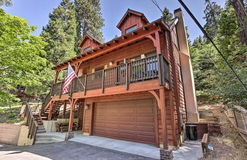 Cedar Glen Cabaña | Steps to Lake: Cabin w/ Deck in Lake Arrowhead