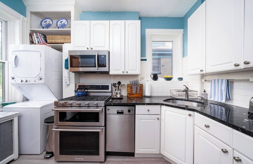 Hoboken Apartamento | Perfecta ubicación! Apartamento privado de 2 dormitorios con terraza, vista a Nueva York