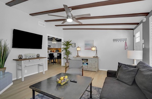 Oxnard Casa | Water Views and Salty breezes on this Fresh Dog-Friendly Bungalow!