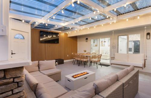 Sunset Beach Casa | Steps to the Beach 2 Units w Patio Fire Pit Pacific Coast Highway Buyout