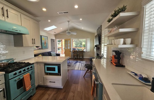 Capitola Casa | Steps to the beach yet located on the serene banks of the Soquel Creek