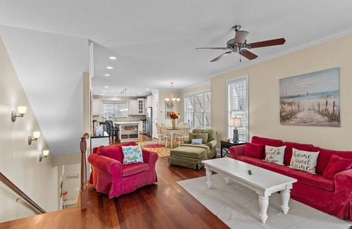 Wilmington Beach Villa | Steps to the Sand in Carolina Beach, Sleeps 10! Villa