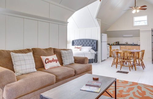Stillwater Apartamento | Stillwater Studio Loft Near Boone Pickens Stadium!