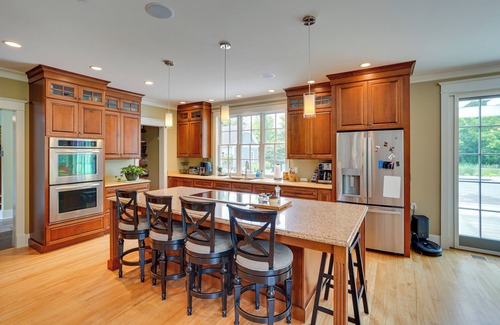 Stockbridge Casa | Stockbridge Retreat w/ Pool & Hot Tub!