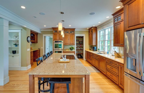 Stockbridge Casa | Stockbridge Retreat w/ Pool & Hot Tub!