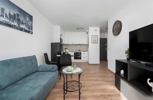 Fabryczna Apartamento | Stodolna 6 | Wrocław | White Apartment | Parking