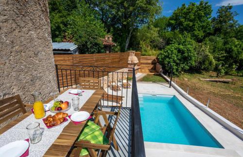 Klimno Villa | Stone Villa Katarina with pool