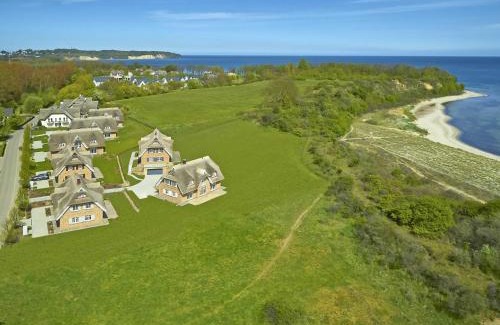 Lobbe Villa | Strandhaus 6 "Düne" in Lobbe mit Meerblick, Kamin, Sauna