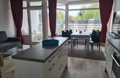 Dahme Apartamento | Strandhotel Wohnung 4