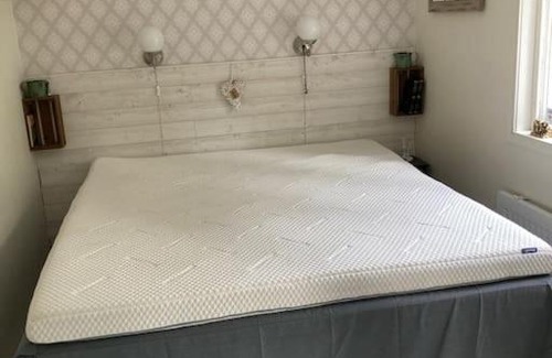 Mellbystrand Casa | Strandnära mysig stuga med generösa utvändiga ytor