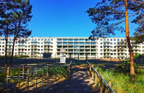 Binz Apartamento | Strandresort Prora - WG 201 mit Meerblick und IR-Sauna
