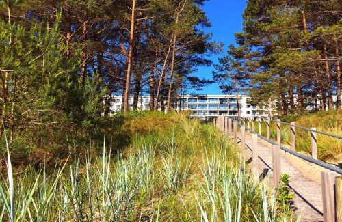 Binz Apartamento | Strandresort Prora - WG 201 mit Meerblick und IR-Sauna