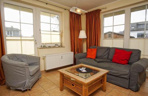 Glowe Apartamento | Strandvilla Böck FeWo 10 strandnah, Balkon, Meerblick