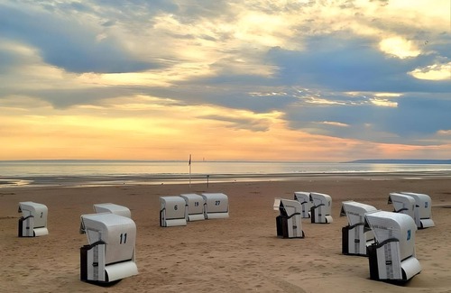 Merville-Franceville-Plage Apartamento | Studio SABLE & MER
