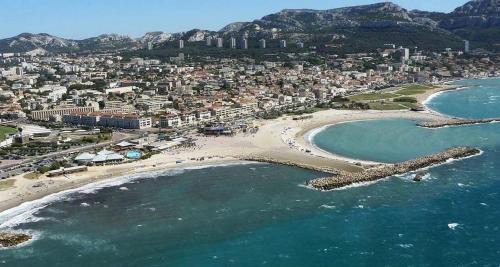 La Plage Apartamento | Studio à 100m de la plage et proche stade Velodrome