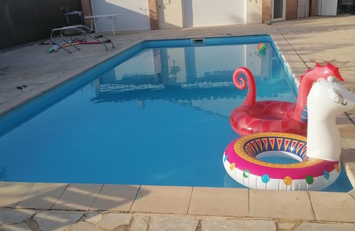 Saint-Martin Apartamento | Studio à 15 min de la mer 30min de l Espagne Calme et Privée Avec Piscine