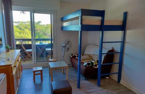 Le Penon Apartamento | studio à l'océan au dessus des pins (plage & commerces à pied)