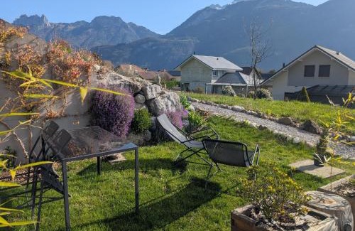 Chaparon Apartamento | Studio à la campagne au bout du lac d'Annecy