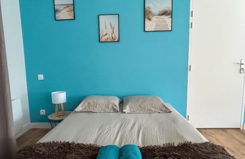 Saint-Meloir-des-Ondes Apartamento | Studio Ô Bleu - entre St Malo et Cancale