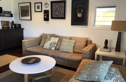 Sapphire Beach Apartamento | Estudio de estilo de Bali junto al mar, que admite mascotas
