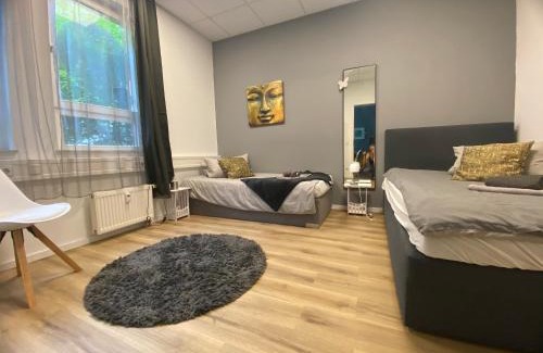 Zentrum-Ost Apartamento | Studio 1 mit Gemeinschaftsräumen, Tiefgarage