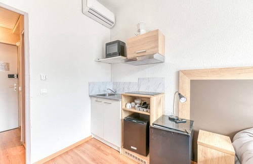 Arvillard Apartamento | Estudio '106' con piscina compartida, terraza compartida y Wi-Fi