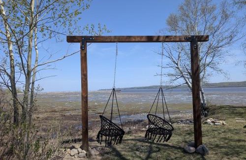 Ste Anne de Beaupre Apartamento | Studio 18 - 2 min du Bord de l'eau Foyer & Barbecue