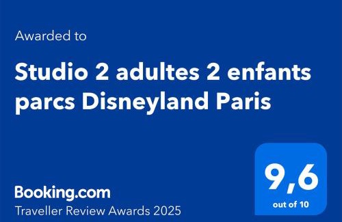 Montevrain Apartamento | Studio 2 adultes 2 enfants parcs Disneyland Paris